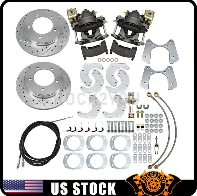 Rear End Disc Brake Conversion Kit, Fits 9 Inch Pre-1987 Ford F-150 Bronco