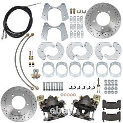Rear End Disc Brake Conversion Kit, Fits 9 Inch Pre-1987 Ford F-150 Bronco