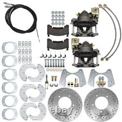 Rear End Disc Brake Conversion Kit, Fits 9 Inch Pre-1987 Ford F-150 Bronco