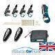 Remote Central Door Locking Conversion Kit Universal Fit All Cars 2 Or 4 Door Uk
