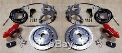 Shelby, GT350R Brembo 4 wheel brake conversion kit fits 2015, 2016, 2017 Mustang
