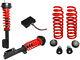 Shock Absorber Conversion Kit Front, Rear Fits 03-11 Land Rover Range Rover