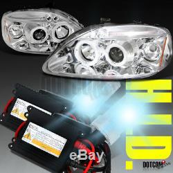 Slim HID Conversion Kit+1999-2000 Fit Honda Civic Projector Headlights Clear