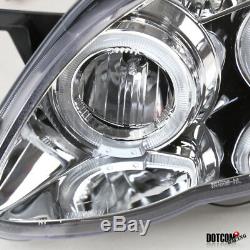 Slim HID Conversion Kit+Fit Toyota 2003-2008 Corolla Clear Projector Headlights