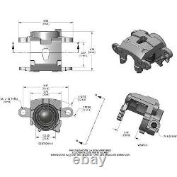 Speedway 11 Inch Disc Brake Conversion Kit, 1954-56 Fits Ford Cars