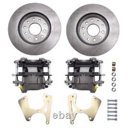 Speedway Motors Bolt-On Rear Disc Brake Conversion Kit, Fits GM 10 and 12 Bolt