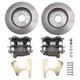 Speedway Motors Bolt-on Rear Disc Brake Conversion Kit, Fits Gm 10 And 12 Bolt