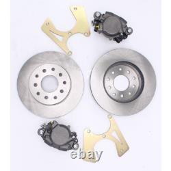 Speedway Motors Bolt-On Rear Disc Brake Conversion Kit, Fits GM 10 and 12 Bolt