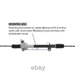 Speedway Power Steering Conversion Kit, Fits Mustang II Speedway Power Steering Conversion Kit, Fits Mustang II