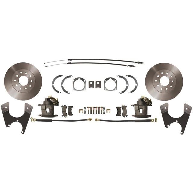 Speedway Rear Disc Brake Conversion Kit, Fits 1955-64 Chevy Full-size
