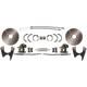Speedway Rear Disc Brake Conversion Kit, Fits 1955-64 Chevy Full-size