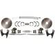 Speedway Rear Disc Brake Conversion Kit, Fits 1955-64 Chevy Full-size