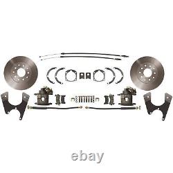 Speedway Rear Disc Brake Conversion Kit, fits 1955-64 Chevy Full-Size