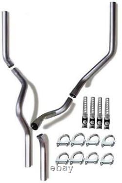 Stainless Steel 3 Conversion Performance Exhaust Kit fits Dodge Ram 1500 2500