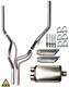 Stainless Steel Conversion Kit Fits 2014 Chevrolet Silverado 1500 2500