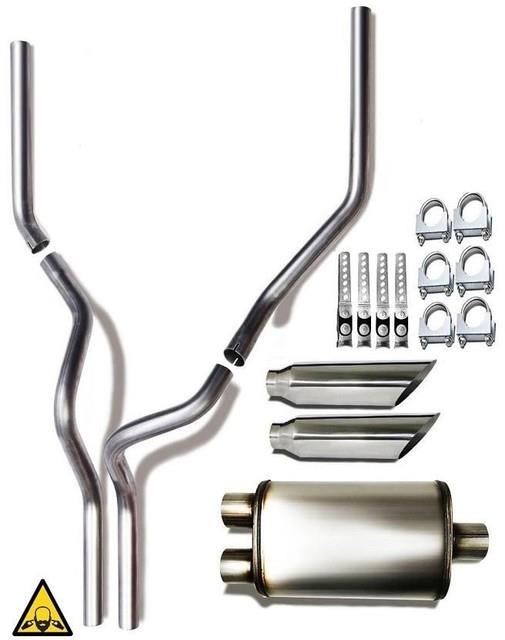 Stainless Steel Conversion Kit Fits 2014 Chevrolet Silverado 1500 2500