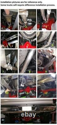 Stainless Steel Conversion Kit fits 2014 Chevrolet Silverado 1500 2500