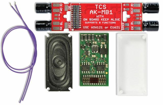 Tcs 1773 Wdk-atl-3 Complete Sound Conversion Kit Fits Atlas C420/u30c Ho Scale