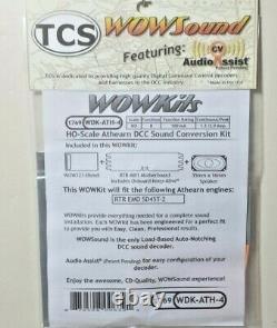 TCS WOW Kit 1769 WDK-ATH-4 Complete Sound Conversion Fit Athearn RTR EMD SD45T-2