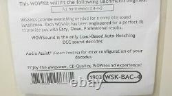 TCS WOW Kit 1903 WSK-BAC-4 Complete Sound Conversion Fits Bachmann Steam 4-4-0