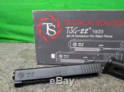 Tactical Solutions TSG-22 Conversion Kit 22LR Fits Glock 19/23 Black (SS2040179)