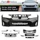 Type R Style Front Bumper Conversion Kit Fits 2025-2026 Honda Civic Si Sedan