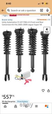 Unity Automotive 31-011700-4-S Front and Rear Conversion Kit Fits 2005-2009 J