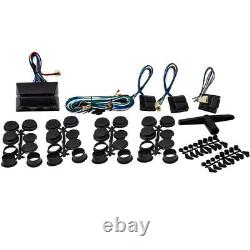 Universal 4 Door Electric Power Window Conversion Kit Roll Up Switches Fit Cars