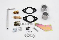 Weber 40 DCOE conversion kit fits TOYOTA 2T 2TC 3TC COROLLA With DVD K755