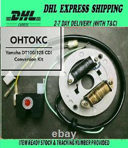 Yamaha DT125 CDI Conversion Kit Electronic Ignition Flywheel EXPRESS SHIPPING